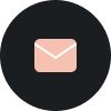 Иконка электронной почты на темном фоне