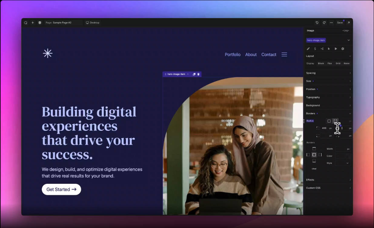 Oxigen - конструктор тем